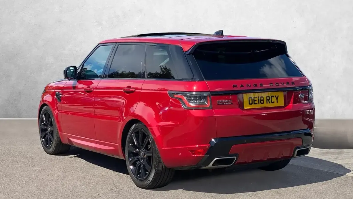 Used Land Rover Range Rover Sport Autobiography Dynamic 404 HP (297 kW) 2018 Red SUV