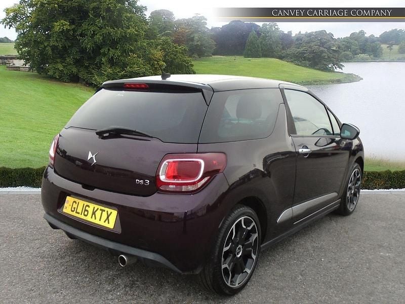 Used DS Automobiles DS3 Elegance 110 HP (80 kW) 2016 Mauve/purple Hatchback