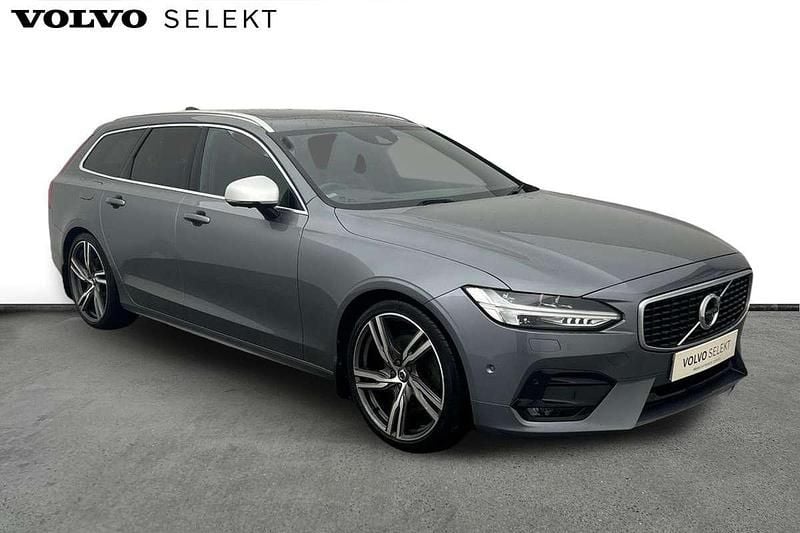 Grey Used 2019 Volvo V90 R-Design Estate | £22,500 (Fair price) - Image 1/3