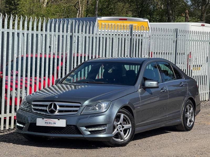 Begagnad Mercedes C220 2011 Grå Sedan