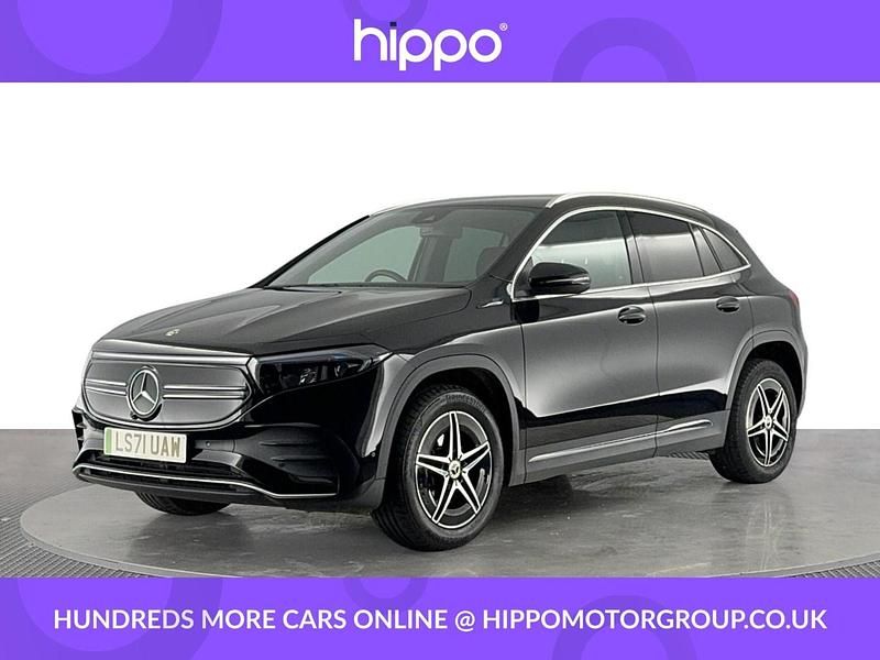 Black Used 2021 Mercedes EQA250 AMG line SUV | £19,340 (Fair price) - Image 1/4