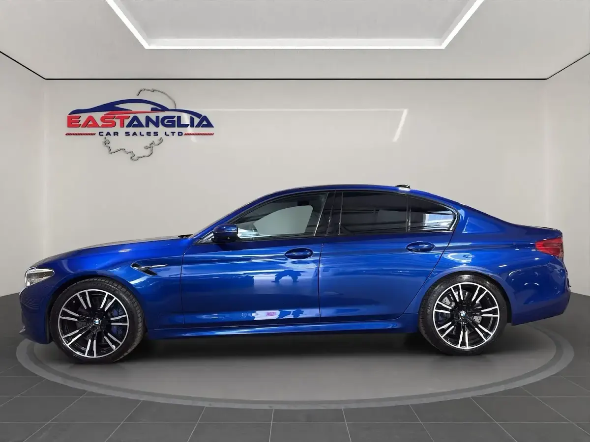 Used BMW M5 Comfort Edition 591 HP (434 kW) 2019 Blue Sedan
