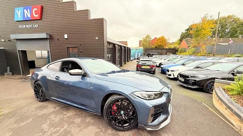 Blue Used 2021 BMW M440 M Sport Sedan | £28,991 - Image 1/4