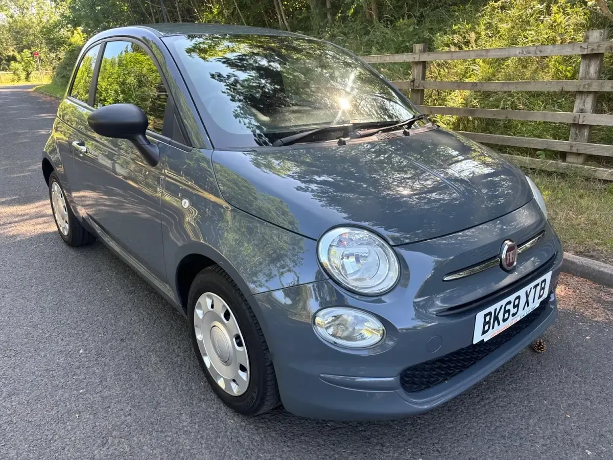Used Fiat 500 Pop 69 HP (50 kW) 2019 Grey Hatchback