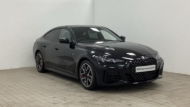 Black Used 2025 BMW 420 Gran Coupé M Sport Coupe | £37,995 (Fair price) - Image 1/4