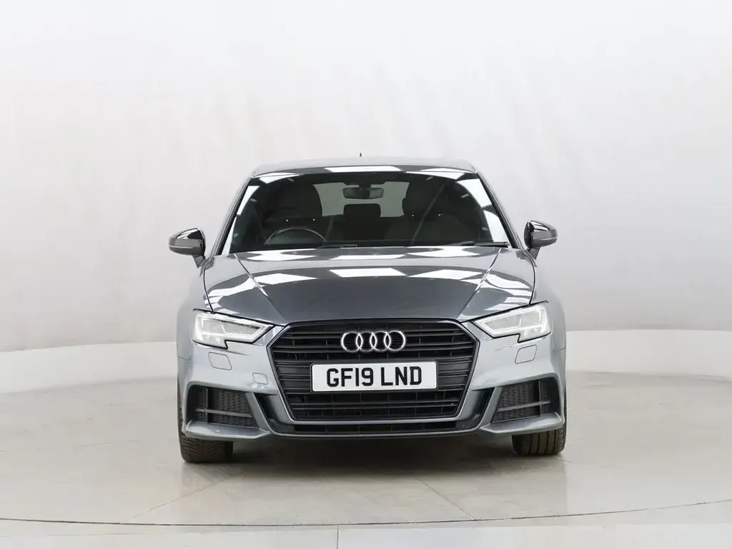 Used Audi A3 Black Edition 150 HP (110 kW) 2019 Grey Sedan