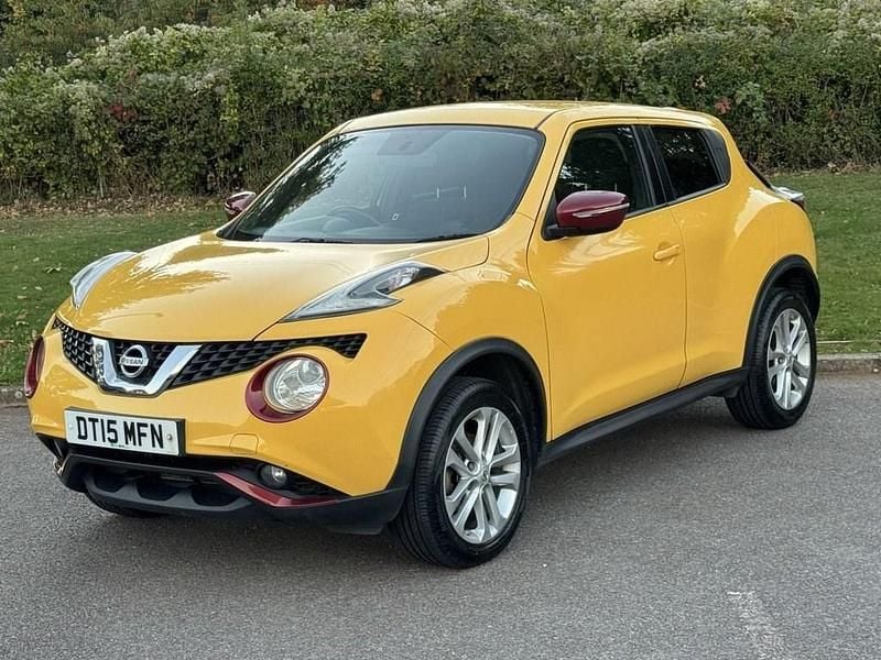Yellow Used 2015 Nissan Juke Acenta Premium SUV | £4,700 (Good price) - Image 1/4
