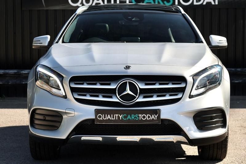 Used Mercedes GLA220 AMG line 174 HP (127 kW) 2018 Silver SUV