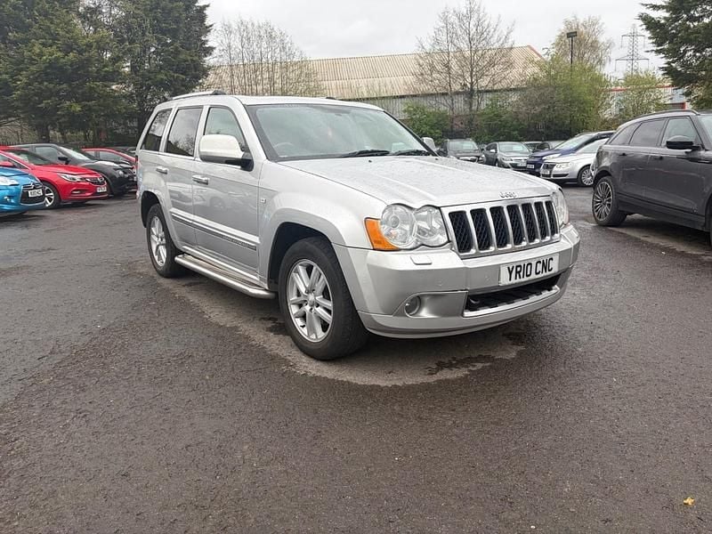 Used Jeep Grand Cherokee Overland 218 HP (160 kW) 2010 Silver SUV