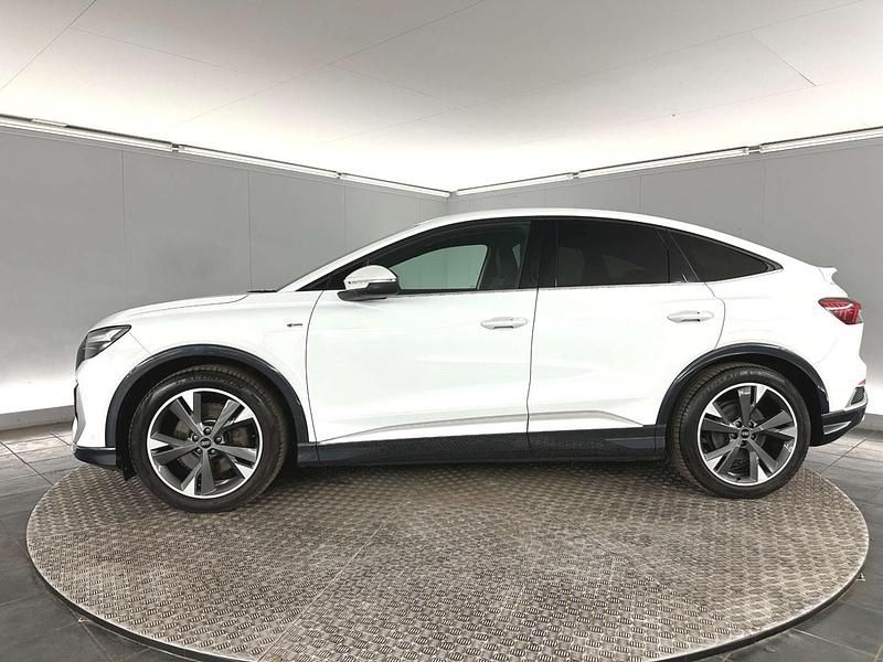 Used Audi Q4 Sportback e-tron S-Line 82 kW (112 HP) 2022 White SUV