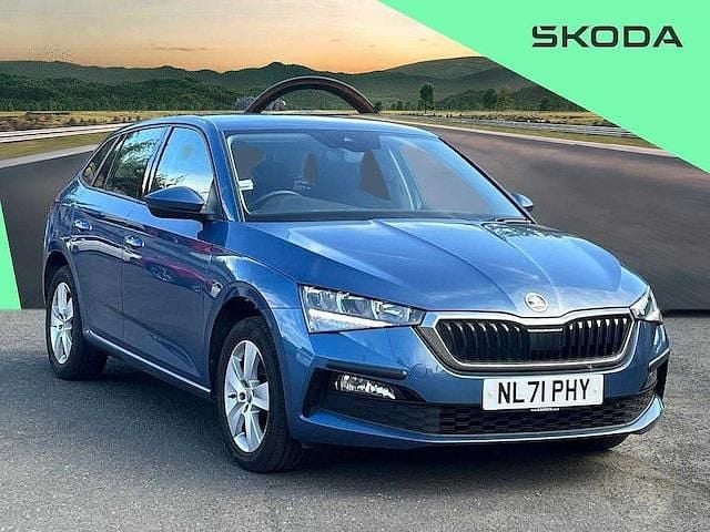 Blue Used 2021 Skoda Scala SE Hatchback | £12,730 (Fair price) - Image 1/4