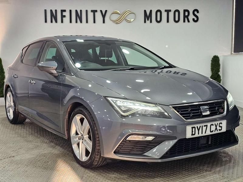 Grey Used 2017 Seat Leon FR Hatchback | £8,850 (Fair price) - Image 1/4
