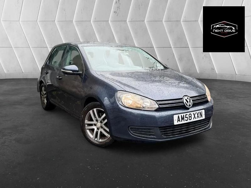 Used VW Golf VI SE 122 HP (89 kW) 2009 Blue Hatchback