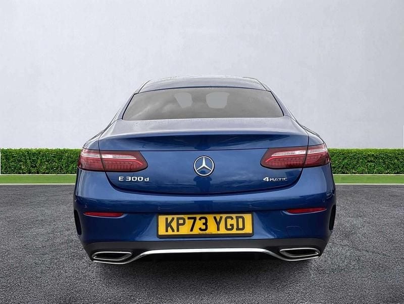 Used Mercedes E300 AMG Line Premium 2023 Blue Coupe