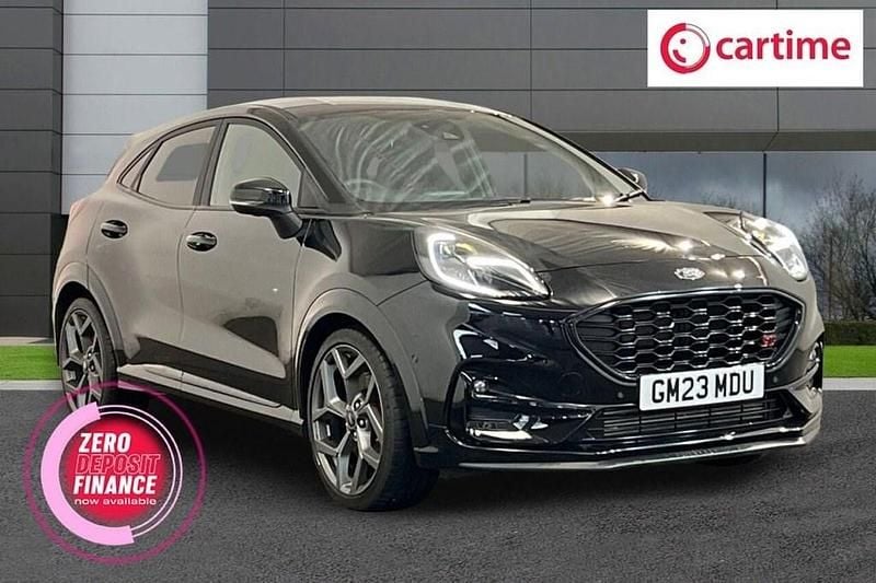 Black Used 2023 Ford Puma ST SUV | £19,990 (Good price) - Image 1/4