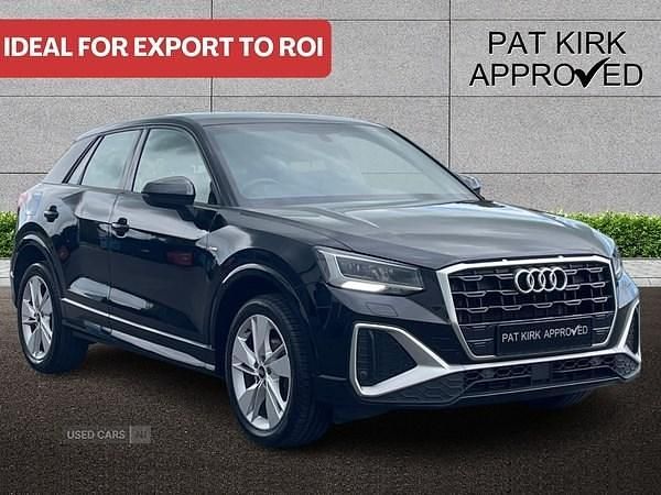 Black Used 2022 Audi Q2 S-Line SUV | £19,990 (Expensive) - Image 1/4