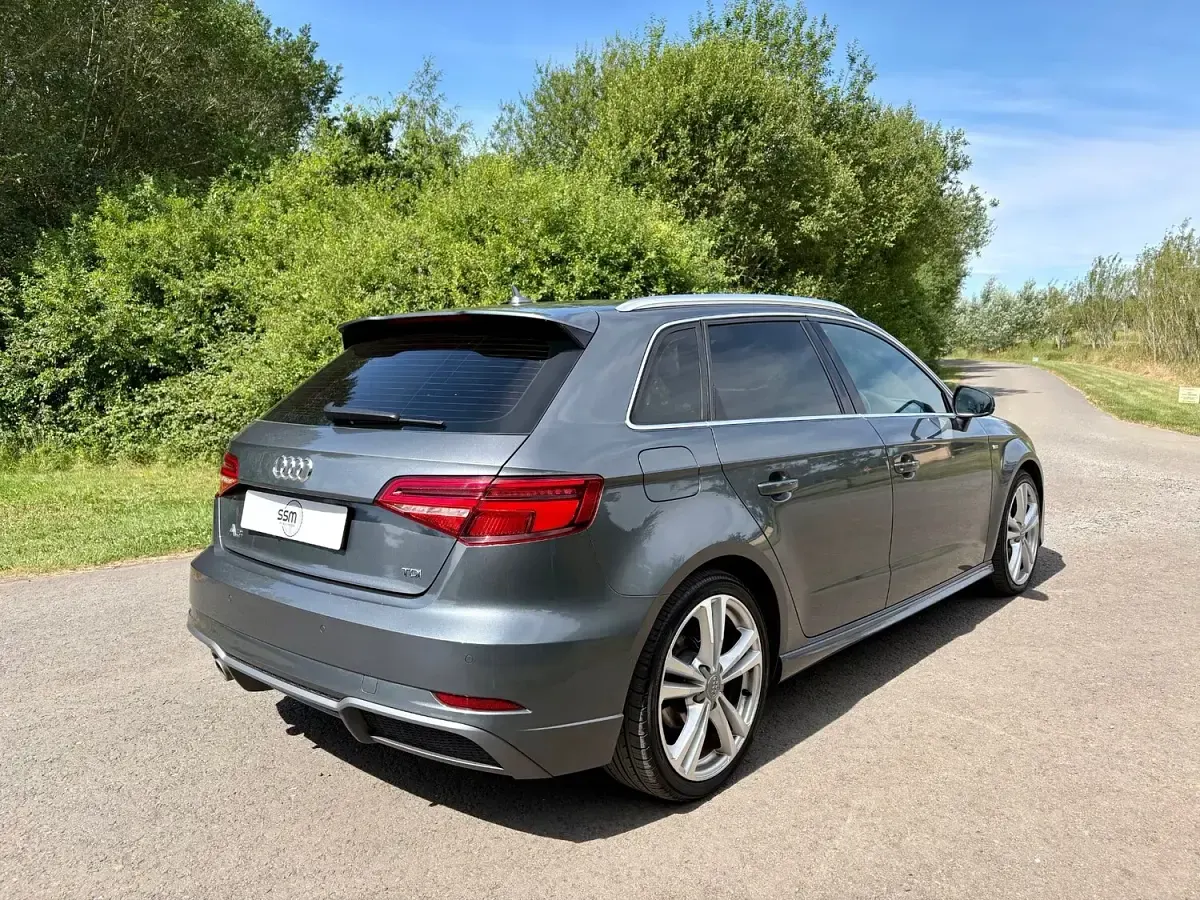 Used Audi A3 S-Line 2017 Grey Hatchback