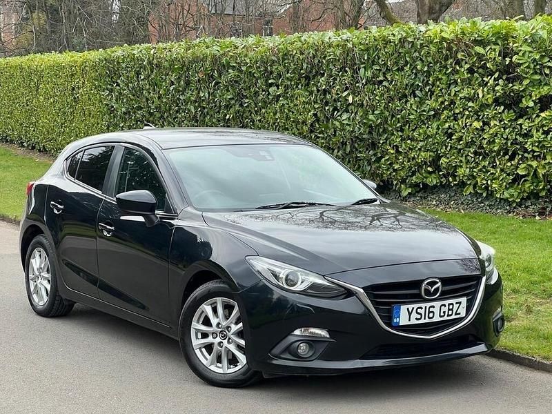 Used Mazda 3 150 HP (110 kW) 2016 Black Hatchback