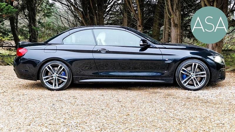 Used BMW 430 Cabriolet M Sport 252 HP (185 kW) 2017 Black Cabriolet