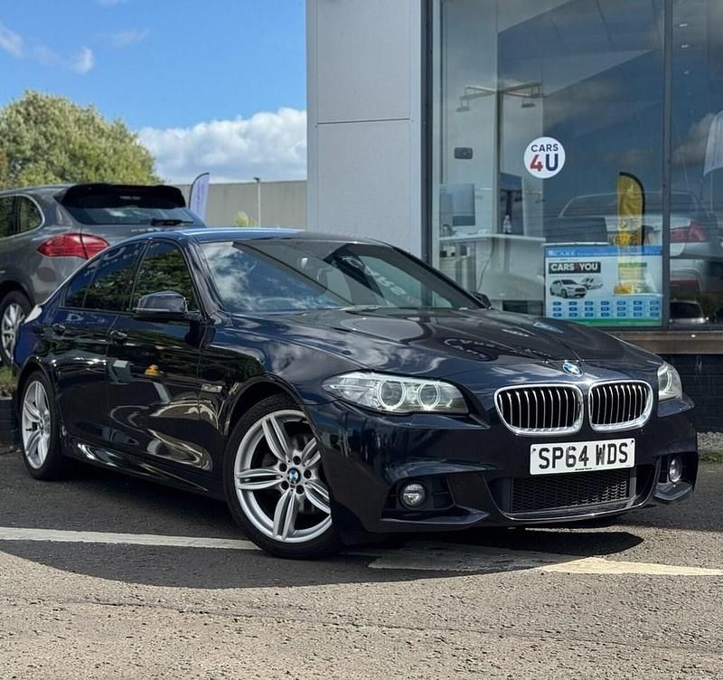 Black Used 2014 BMW 520 M Sport Sedan | £7,995 (Fair price) - Image 1/4