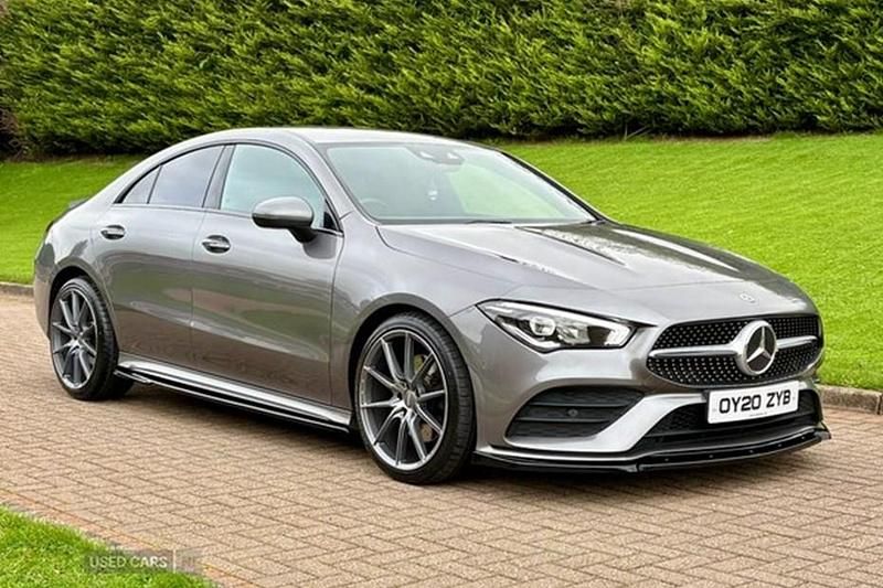 Grey Used 2020 Mercedes CLA220 AMG Line Premium Sedan | £22,795 (A bit pricey) - Image 1/1
