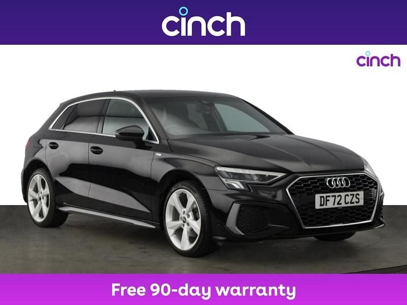 Black Used 2022 Audi A3 S-Line Hatchback | £22,799 (Fair price) - Image 1/3