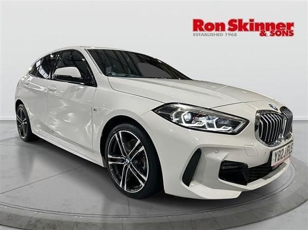 White Used 2023 BMW 118 M Sport Hatchback | £22,999 (Fair price) - Image 1/4