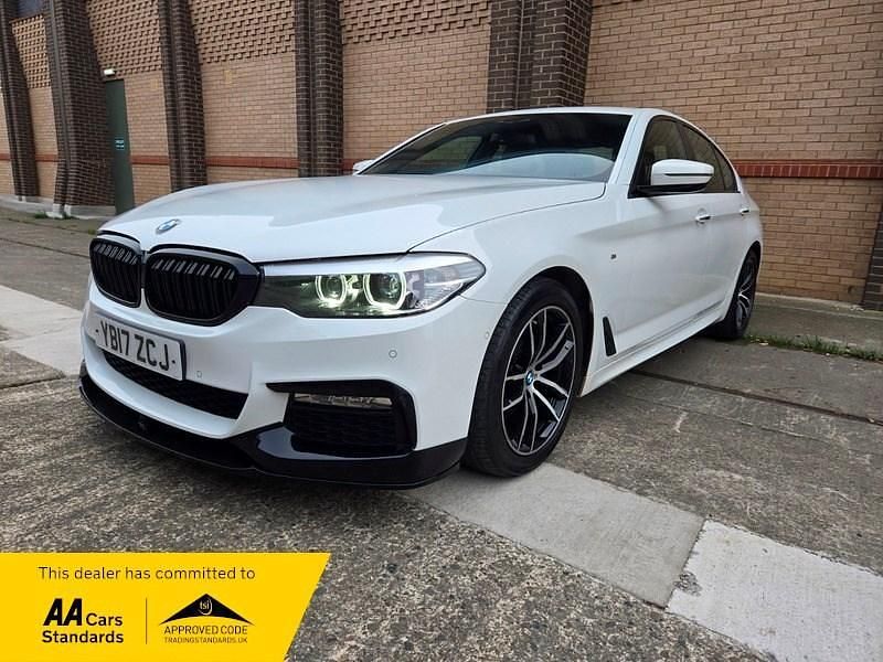 Begagnad BMW 520 M Sport 2017 Vit Sedan