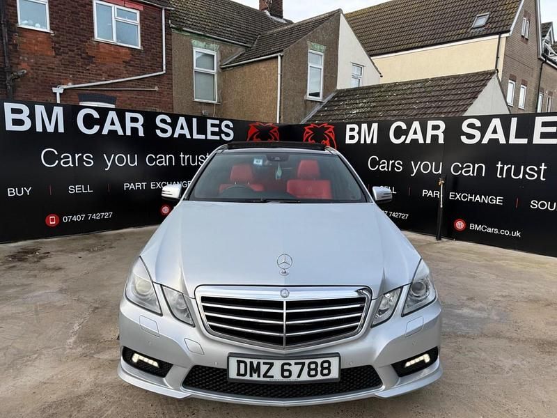Used Mercedes E350 2010 Silver Sedan