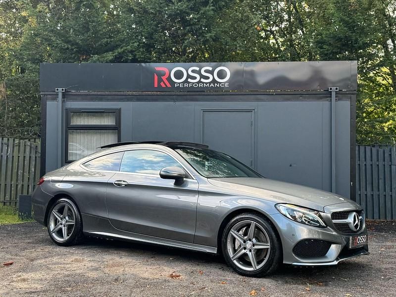 Used Mercedes C250 AMG Line Premium Plus 2016 Grey Coupe