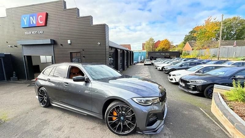 Grey Used 2021 BMW 330e M Sport Estate | £21,491 (Fair price) - Image 1/4