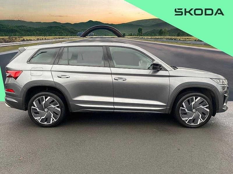 Used Skoda Kodiaq vRS 245 HP (180 kW) 2022 Graphite grey metallic SUV
