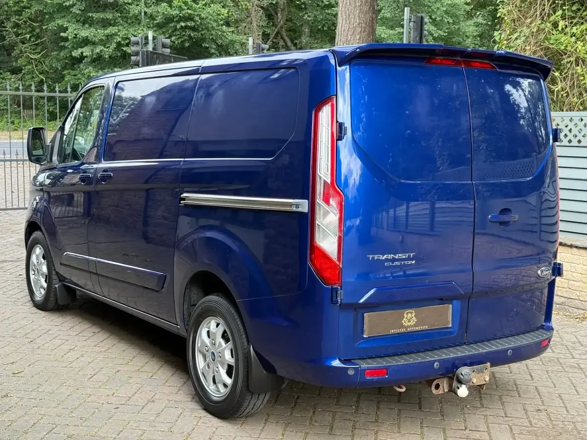 Used Ford Transit Custom Limited 125 HP (91 kW) 2014 Blue Van
