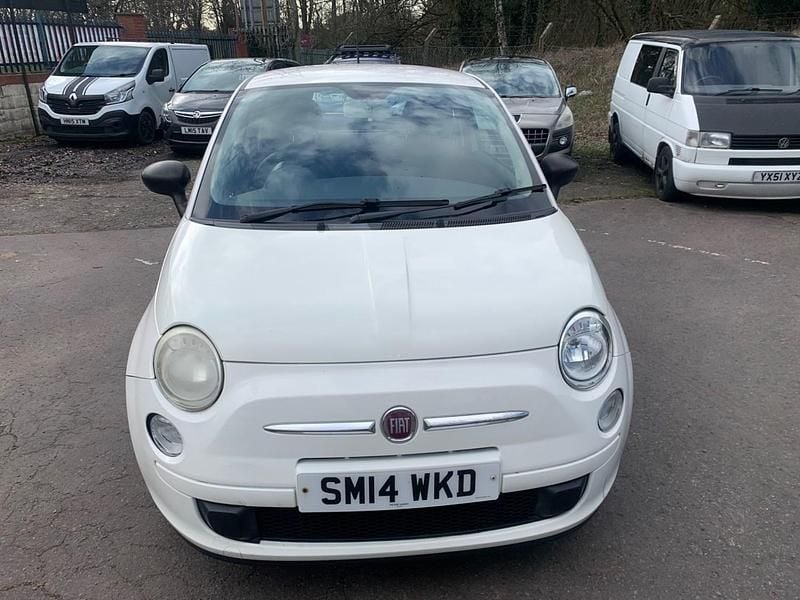 Used Fiat 500 Pop 69 HP (50 kW) 2014 White Hatchback