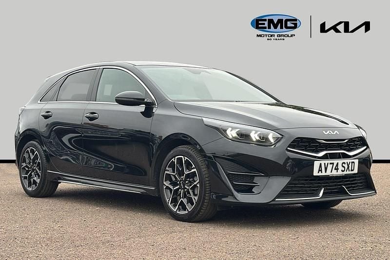Phantom black Used 2024 Kia Ceed GT GT-Line Hatchback | £20,195 (Fair price) - Image 1/3