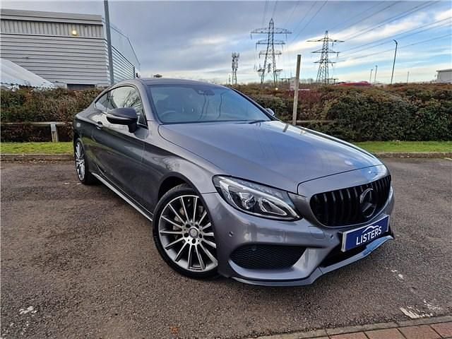 Used Mercedes C250 AMG Line Premium Plus 2016 Grey Coupe