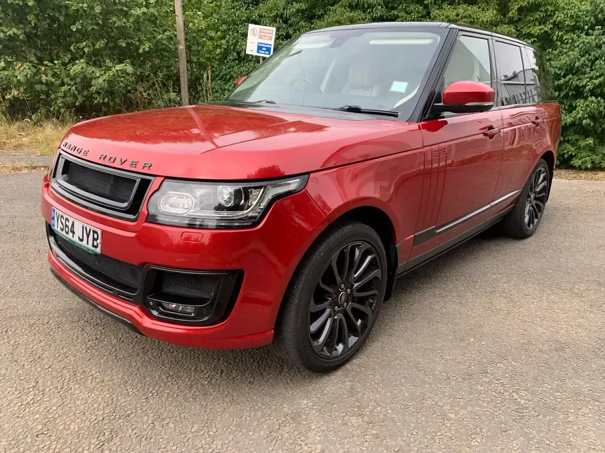 Used Land Rover Range Rover Autobiography 339 HP (249 kW) 2014 Red SUV