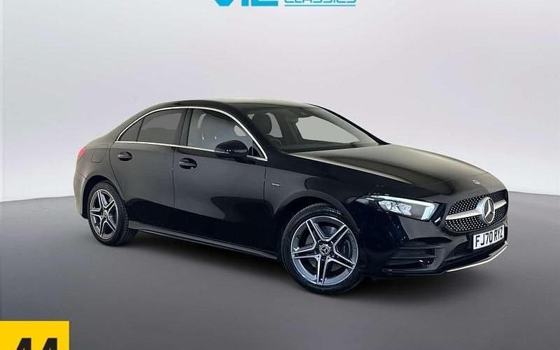 Used Mercedes A250 AMG line 218 HP (160 kW) 2020 Black Sedan