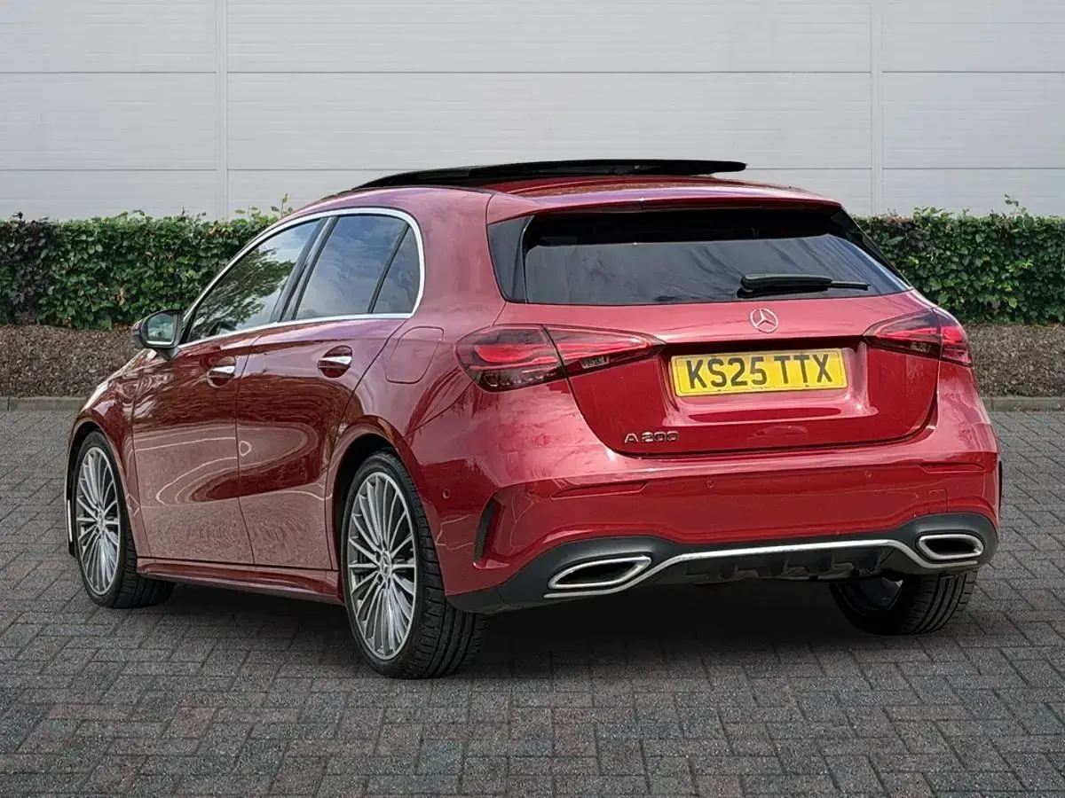 Used Mercedes A200 AMG Line Premium Plus 2025 Red Hatchback