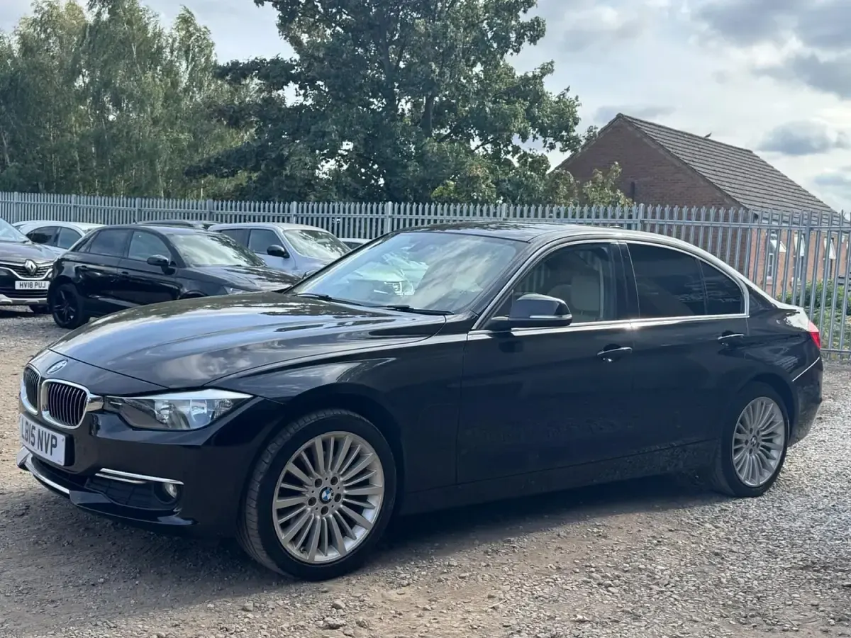 Used BMW 320 Luxury Line 181 HP (133 kW) 2015 Black Sedan