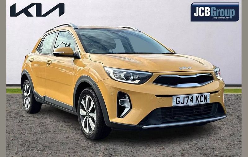 Yellow Used 2024 Kia Stonic 2 SUV | £16,590 (Fair price) - Image 1/4