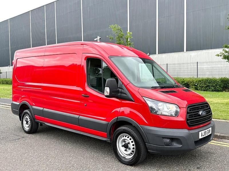 Red Used 2019 Ford Transit Van | £5,995 (A bit pricey) - Image 1/4
