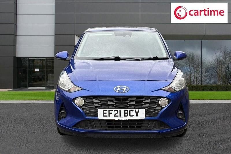 Used Hyundai i10 SE 84 HP (61 kW) 2021 Blue Hatchback