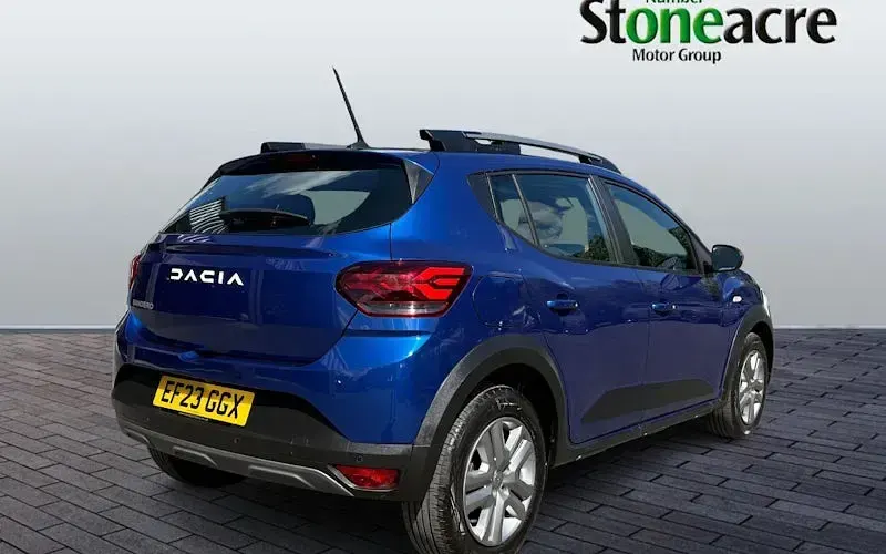 Used Dacia Sandero Expression 91 HP (66 kW) 2023 Blue Hatchback