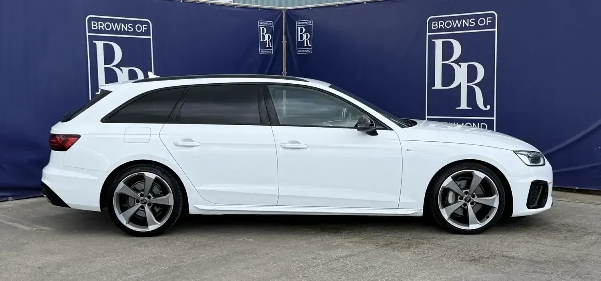 Used Audi A4 Black Edition 2020 White Estate