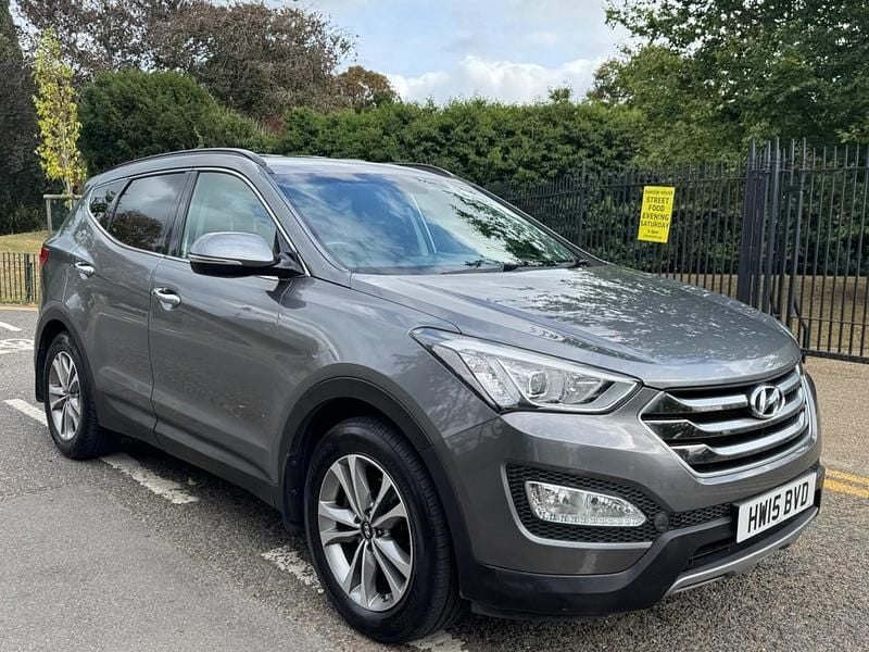 Silver Used 2020 Hyundai Santa Fe Premium SUV | £9,999 - Image 1/4