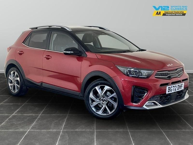 Red Used 2023 Kia Stonic GT-Line S SUV | £16,295 (Good price) - Image 1/2