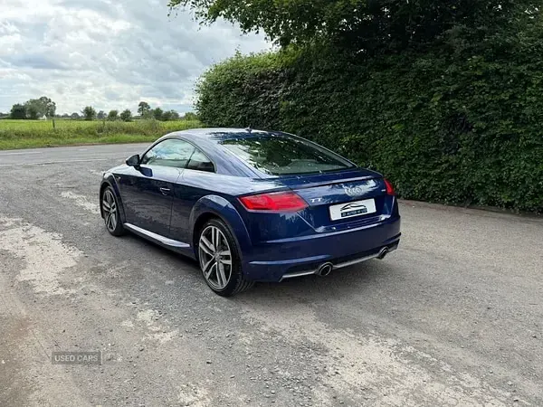 Used Audi TT S-Line 184 HP (135 kW) 2016 Blue Coupe