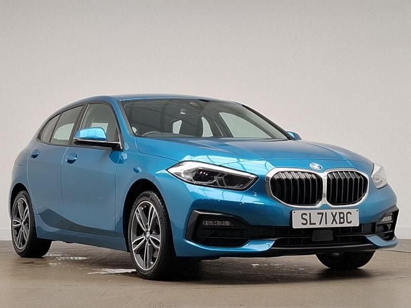 Blue Used 2021 BMW 116 Sport Line Hatchback | £16,498 (Fair price) - Image 1/4