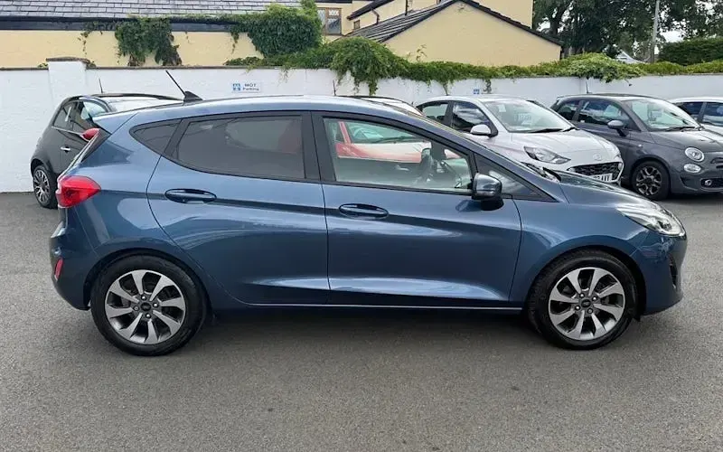 Used Ford Fiesta Trend 86 HP (63 kW) 2020 Blue Hatchback